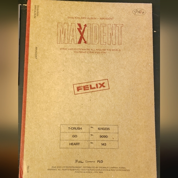 Maxident FELIX Case file Mini Album - Picture 2 of 8